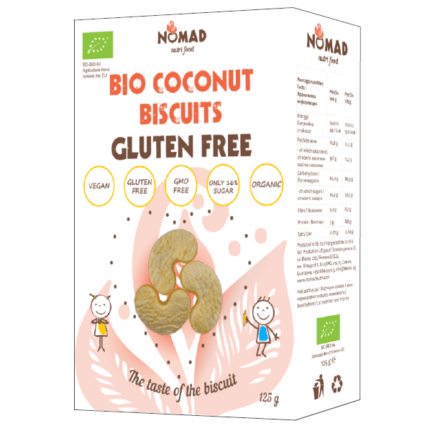 Nomad Nutri Biscuits Coconut