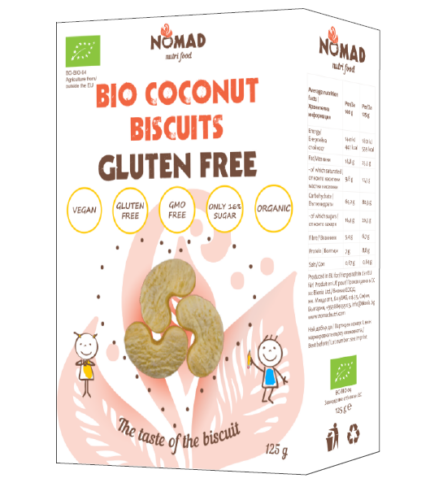 Nomad Nutri Biscuits Coconut