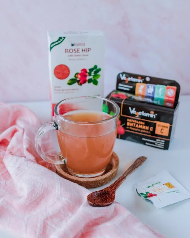 Rose Hip Tea With Vitamin C