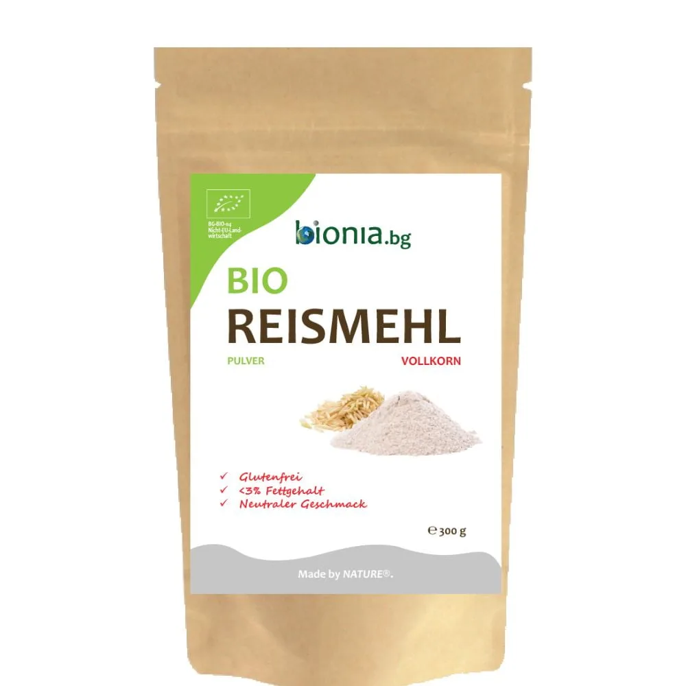 Bionia-Reismehl FĂINĂ DE OREZ INTEGRALĂ ORGANICĂ - imagine 1