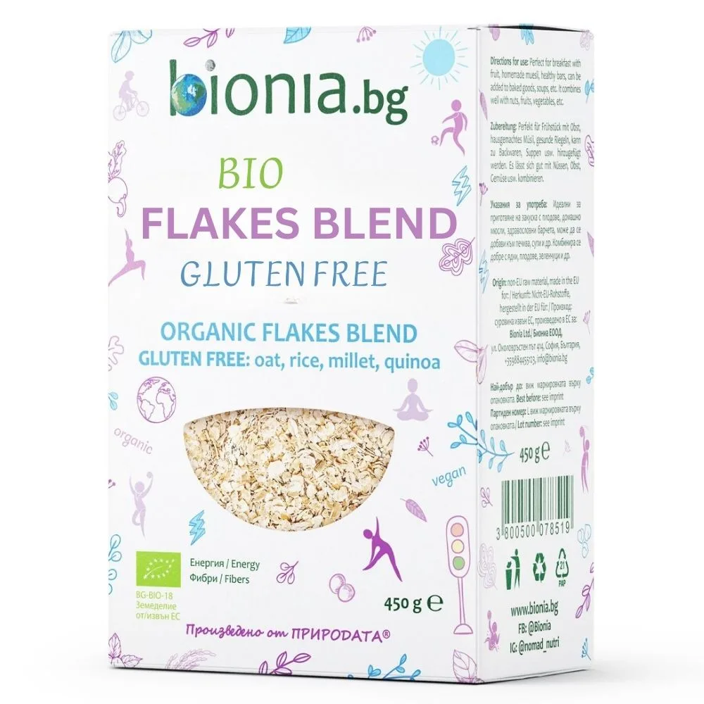 BIO FLOCKEN GLUTENFREI Mix – Bild 1