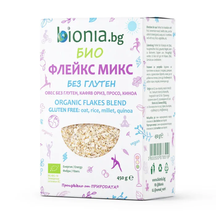 BIO FLOCKEN GLUTENFREI Mix – Bild 3
