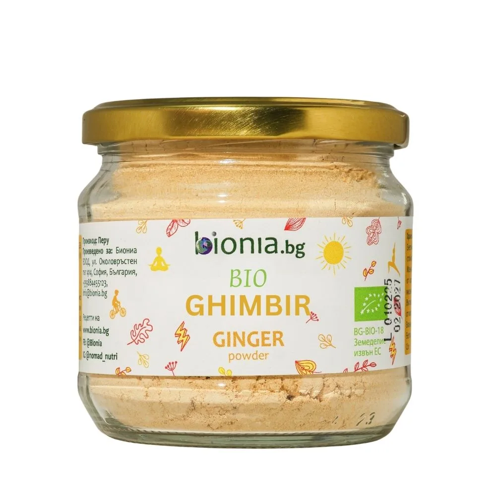 GHIMBIR BIO pudră – ℮ 150 g - imagine 1