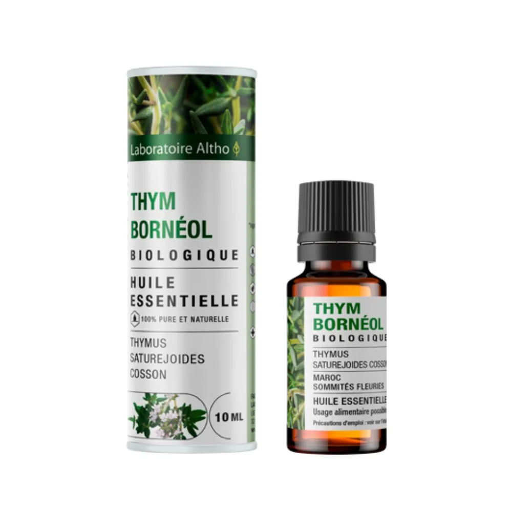 Thym Borneol - thymus saturejoides cosson - Bionia BIO Essential Oil of THYME BORNEOL – Thymus Satur. Cosson – 10 ml - Image 1