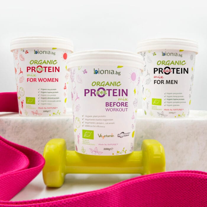 organic protein mix pre workout – ℮ 200 g