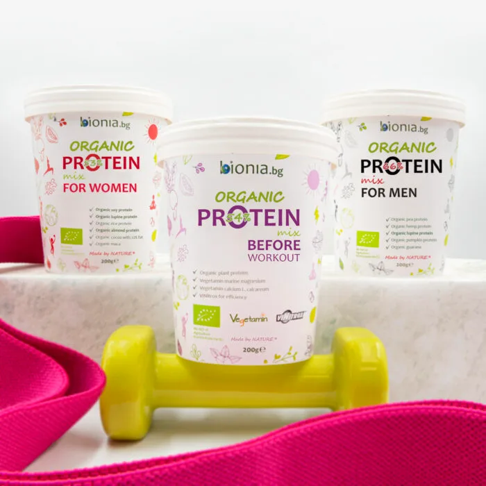 organic protein mix pre workout – ℮ 200 g