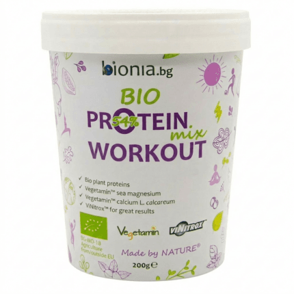 organic protein mix pre workout – ℮ 200 g