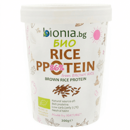 organic brown rice protein – ℮ 200 g