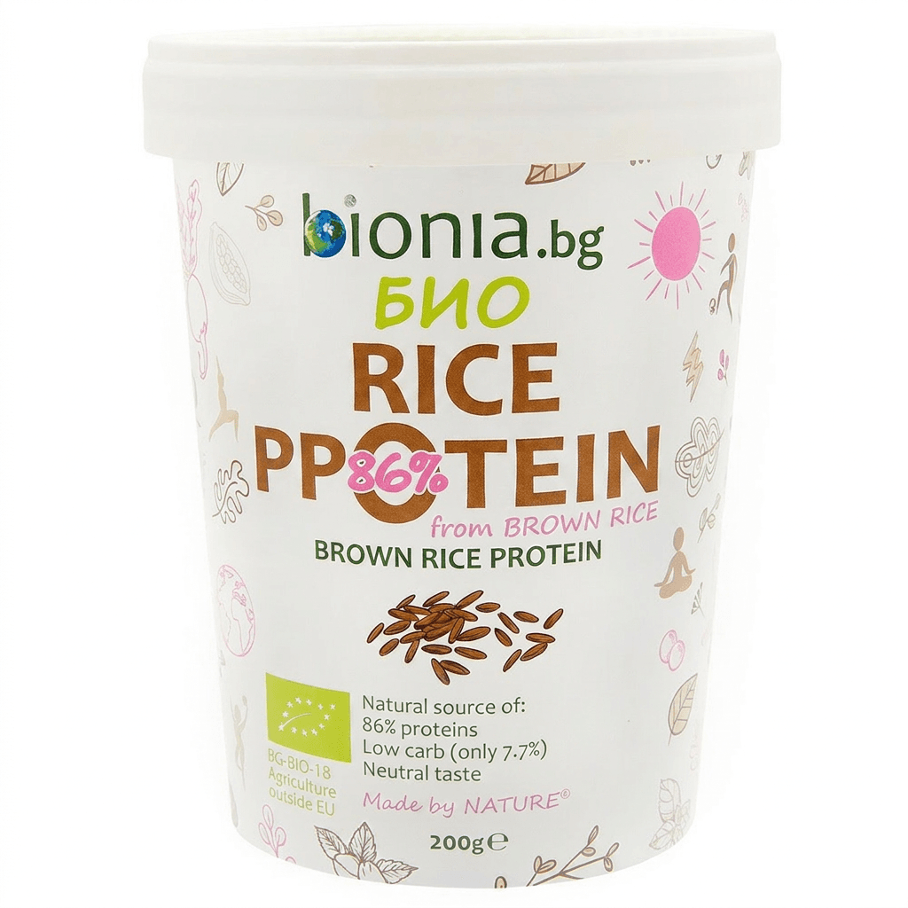 organic brown rice protein – ℮ 200 g organic brown rice protein – ℮ 200 g